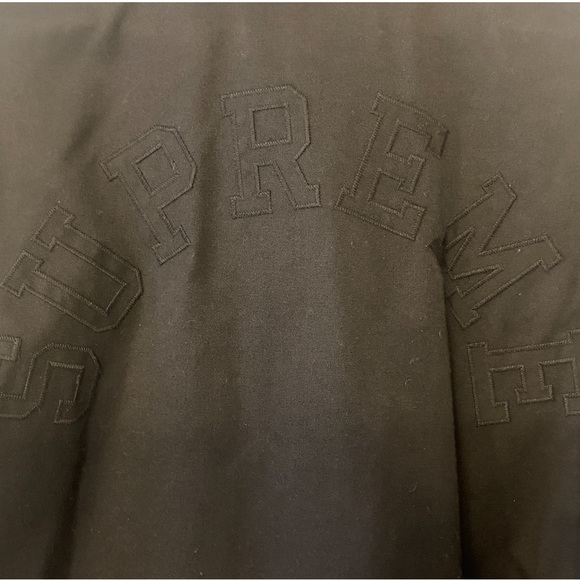 NWOT SUPREME NY AQUASCTUM WATERPROOF ZIP UP BOMBER JACKET LARGE COLLECTOR - Picture 3 of 5